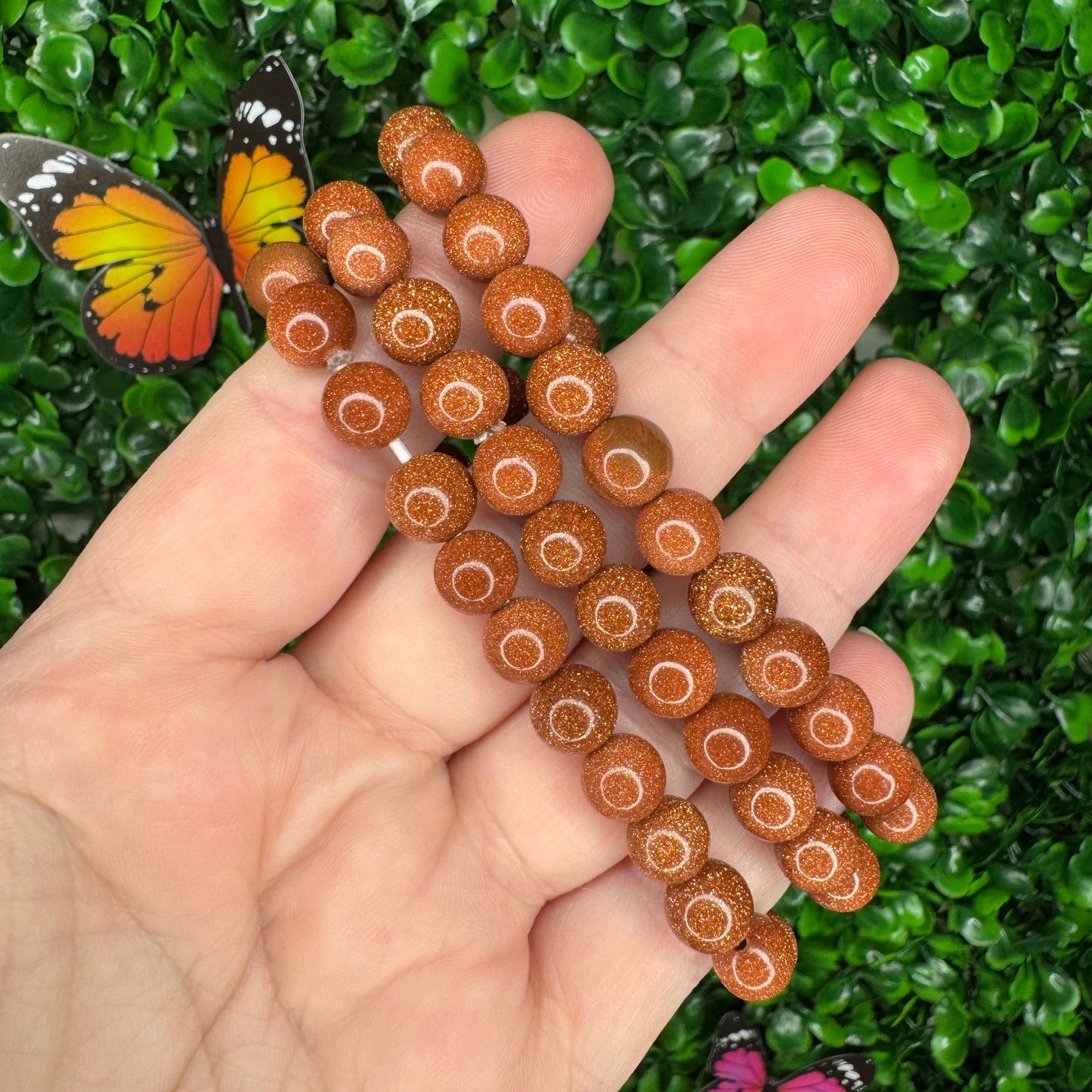 8mm Golden Sandstone Bracelet