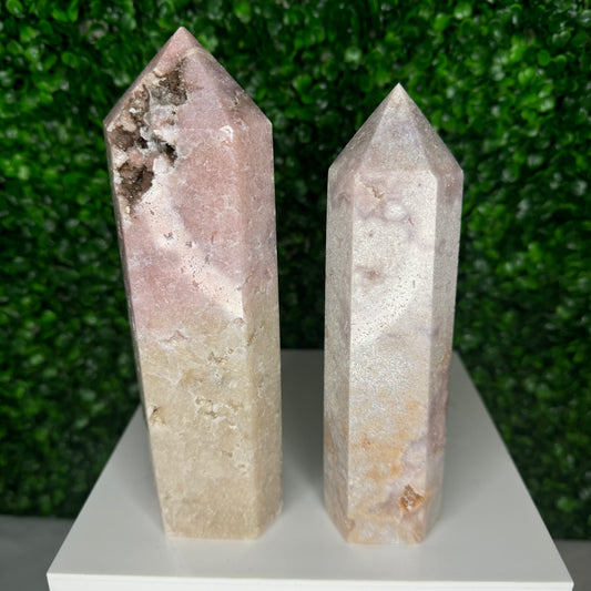 Pink Amethyst Towers