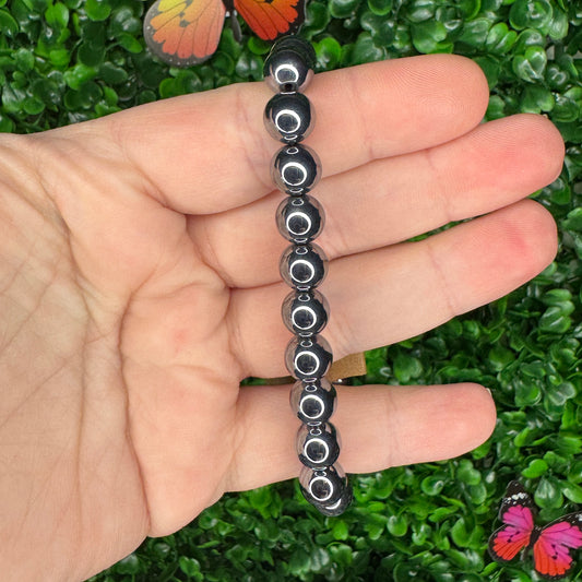 8mm Hematite Bracelet