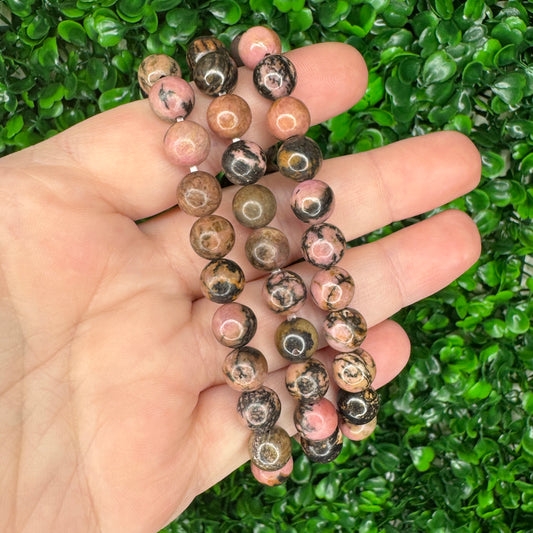 8mm Rhodonite Bracelet