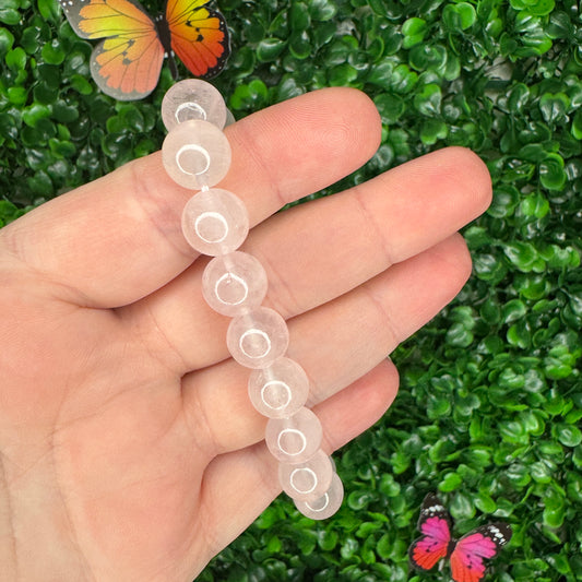 10mm Rose Quartz Bracelet