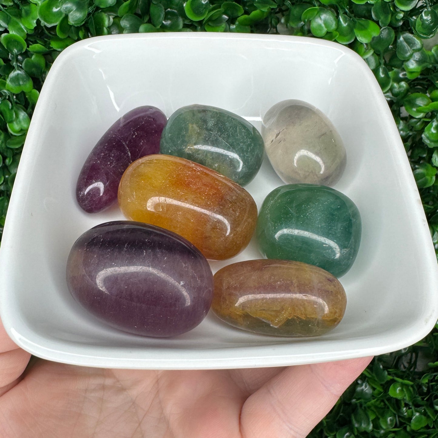 Candy Fluorite Tumbles