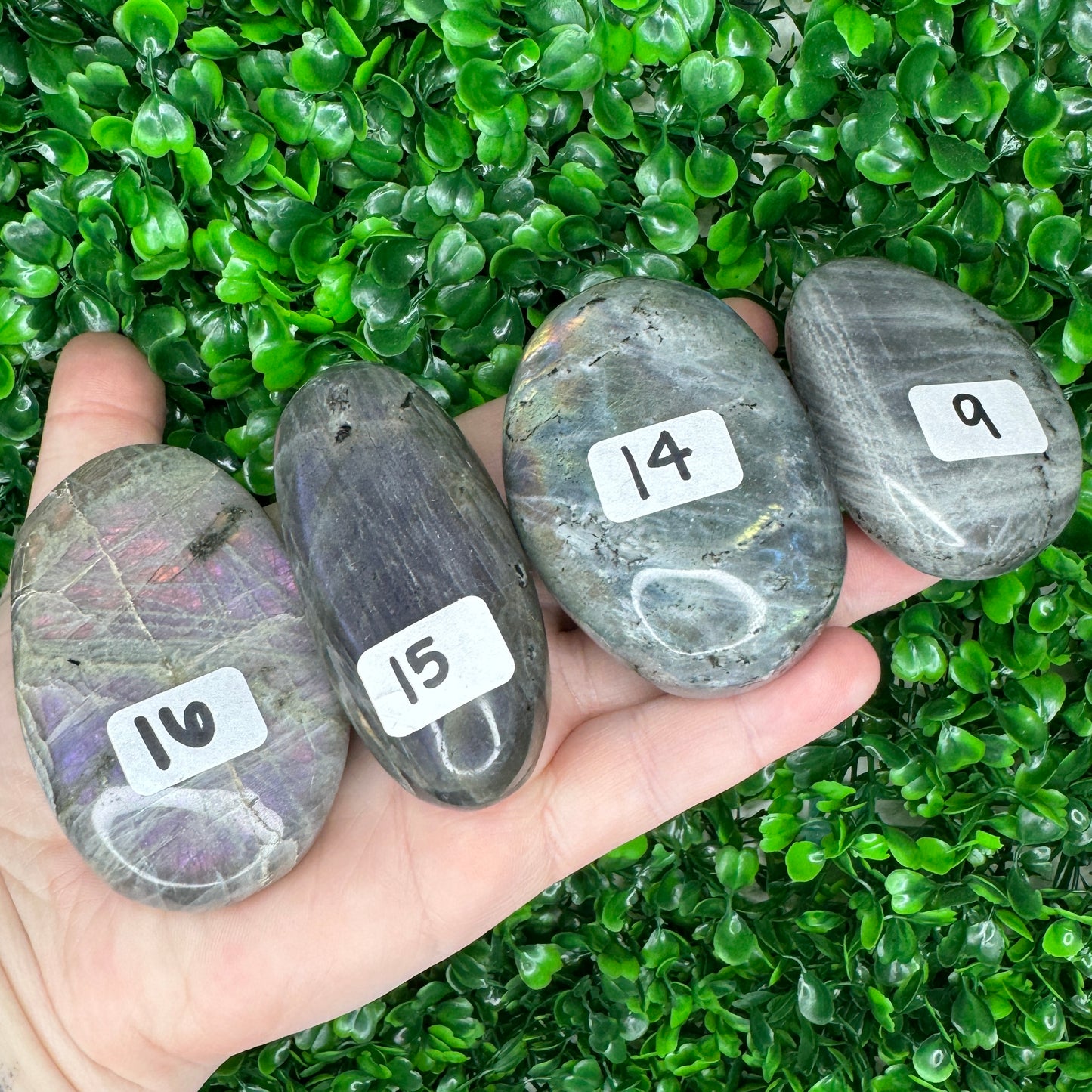 Labradorite Palm Stones