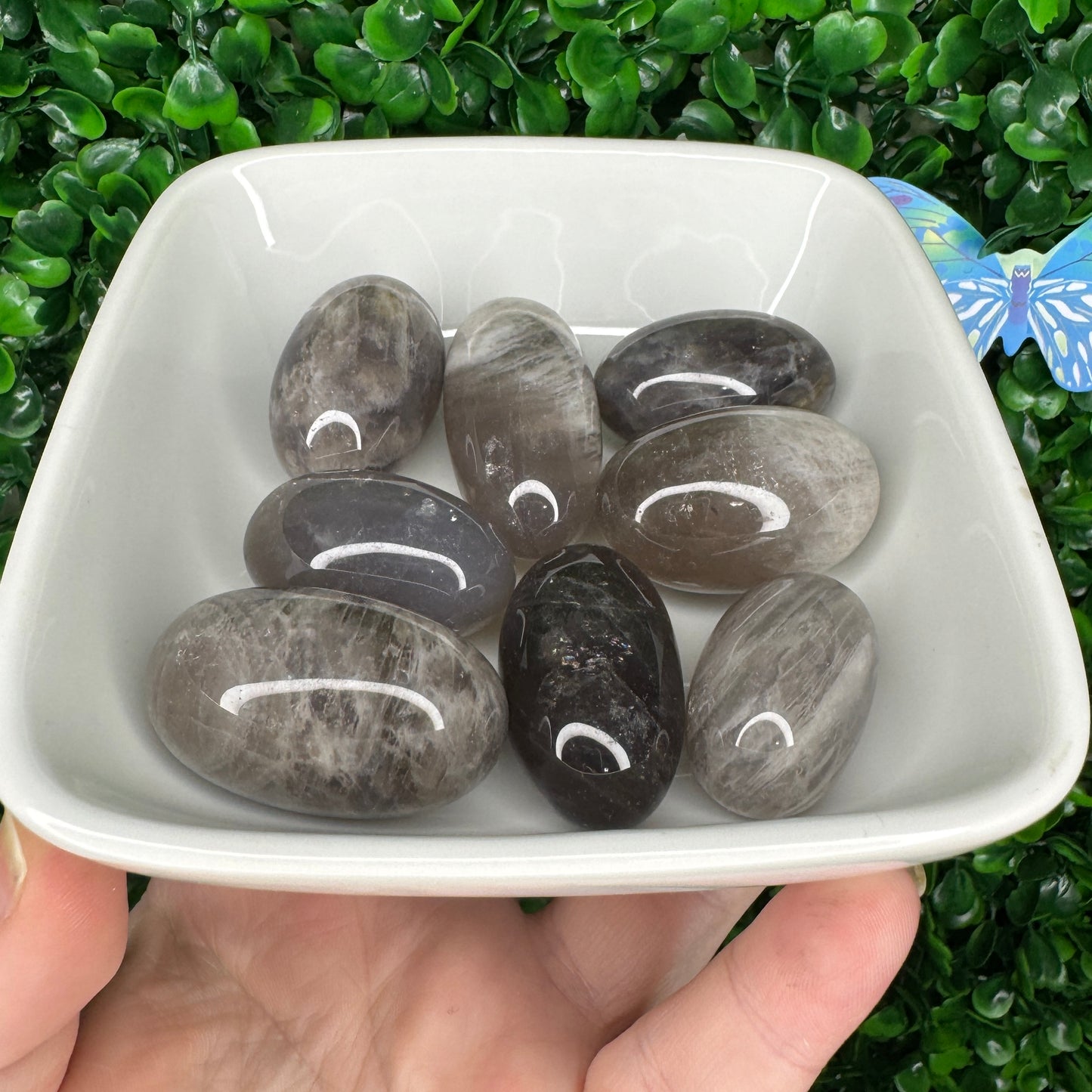 Black Rose Quartz Tumbles