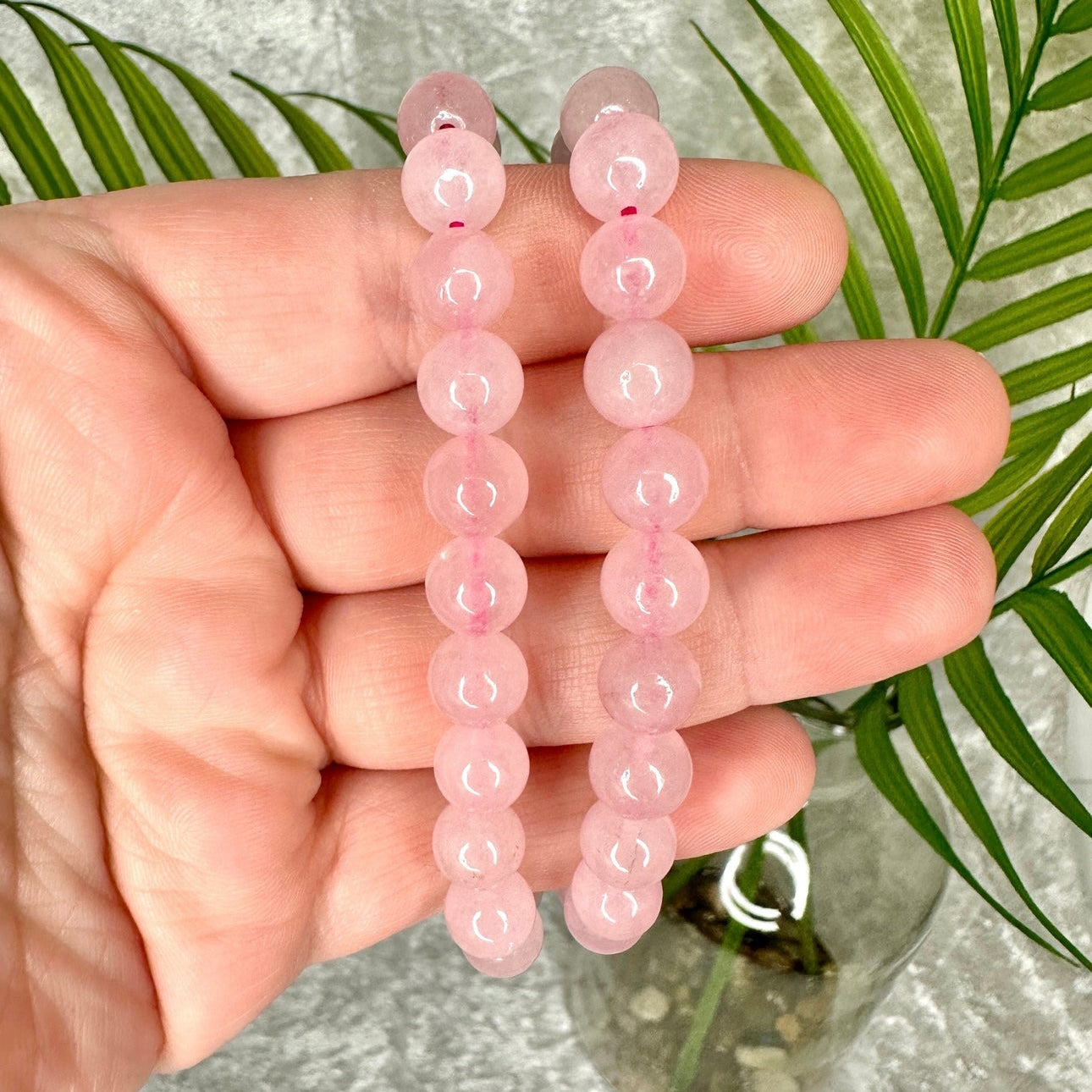 8mm Rose Quartz Bracelet