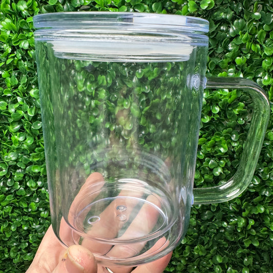15oz Acrylic Snowglobe mug cup