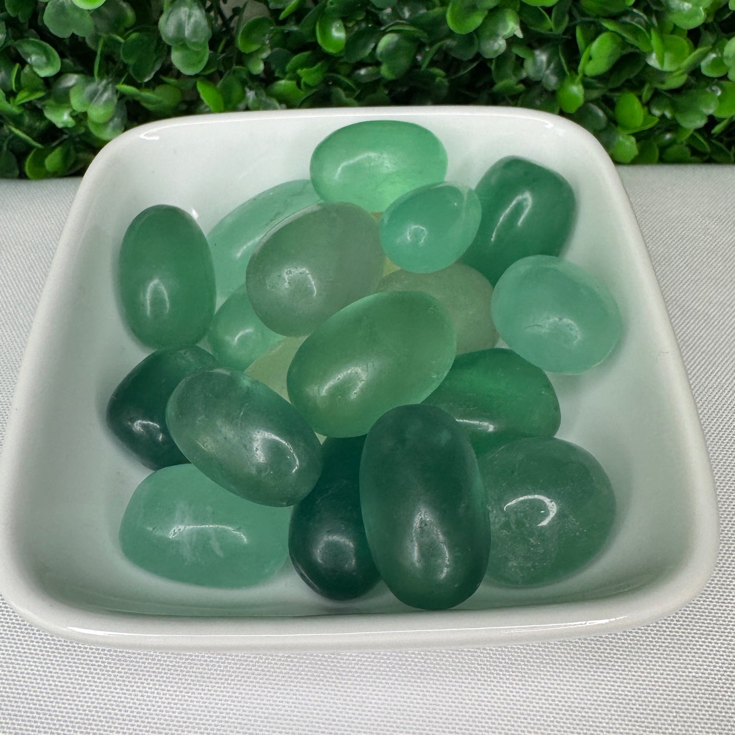 Green Fluorite Tumbles