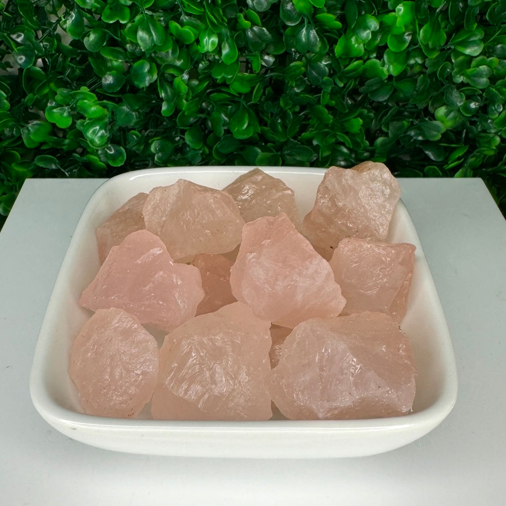 Raw Rose Quartz Chunk