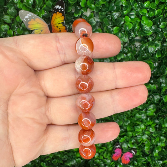 10mm Nanhong Agate Bracelet