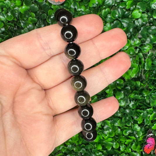 10mm Golden Sheen Obsidian