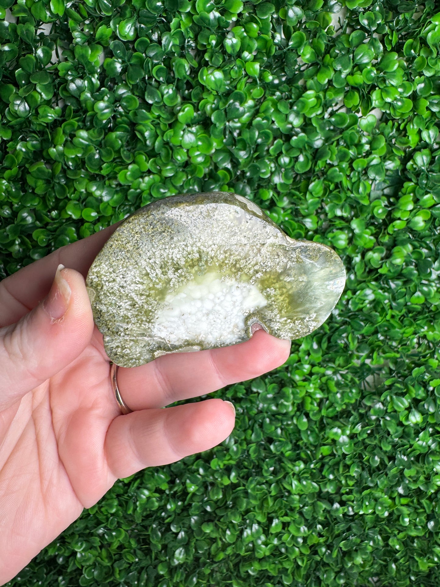 AAA Grade Premium Australian Prehnite with Natrolite