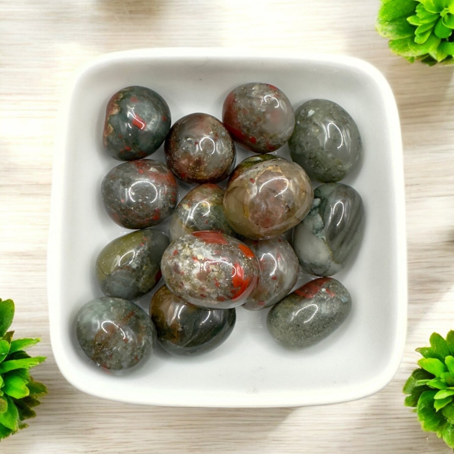 African BloodStone Tumbles