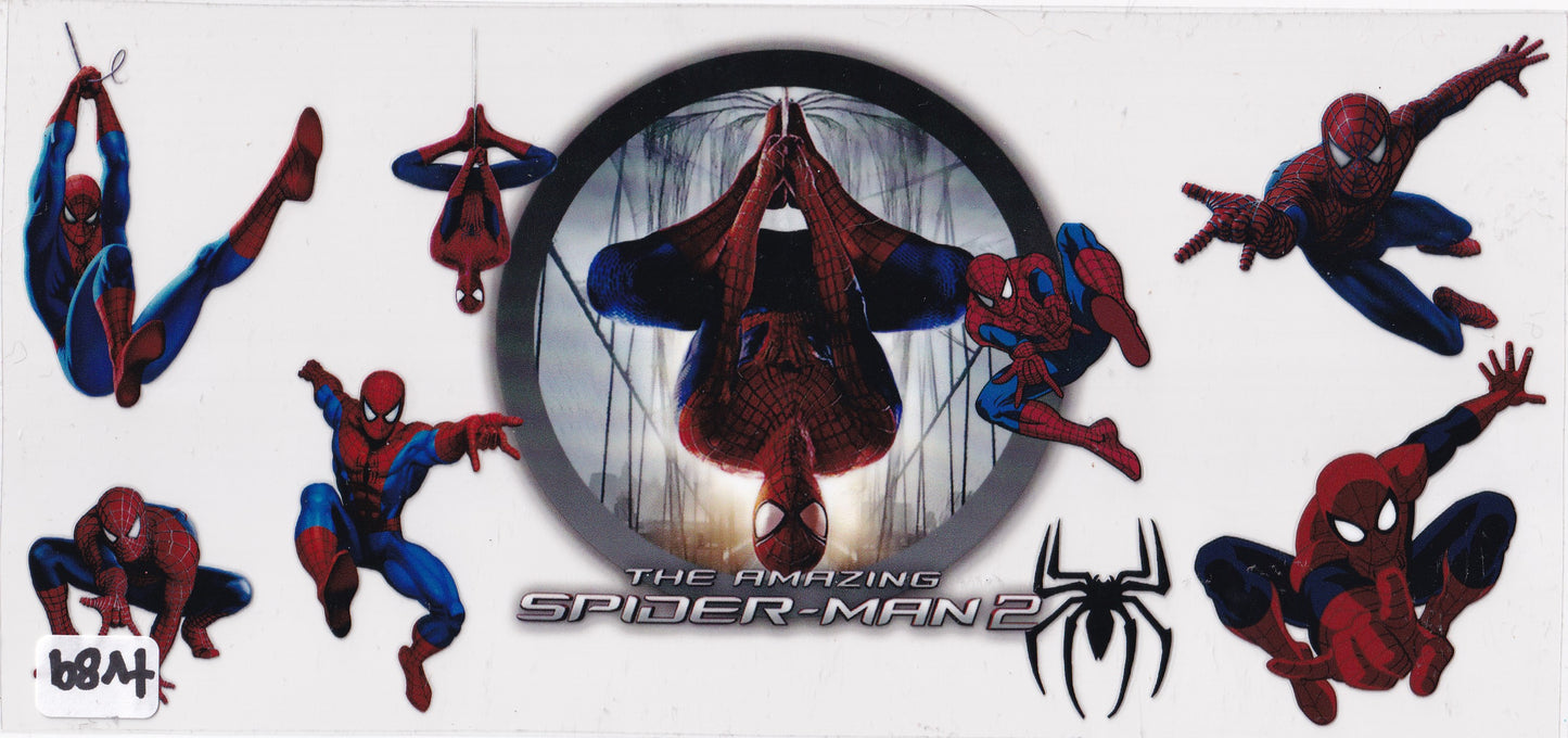 TV89 Spider Movie Character UVDTF Wrap