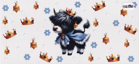 NA156 Cow Crowns UVDTF Wrap