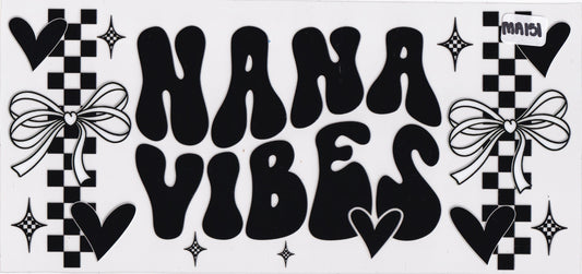 MA151 Nana Vibes Grandma UVDTF Wrap