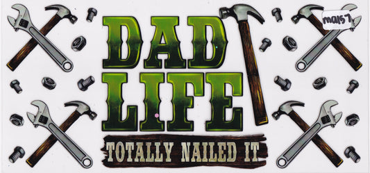 MA157 Dad Fix It Tools UVDTF Wrap