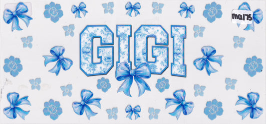 MA175 Gigi Grandma Ribbons UVDTF Wrap