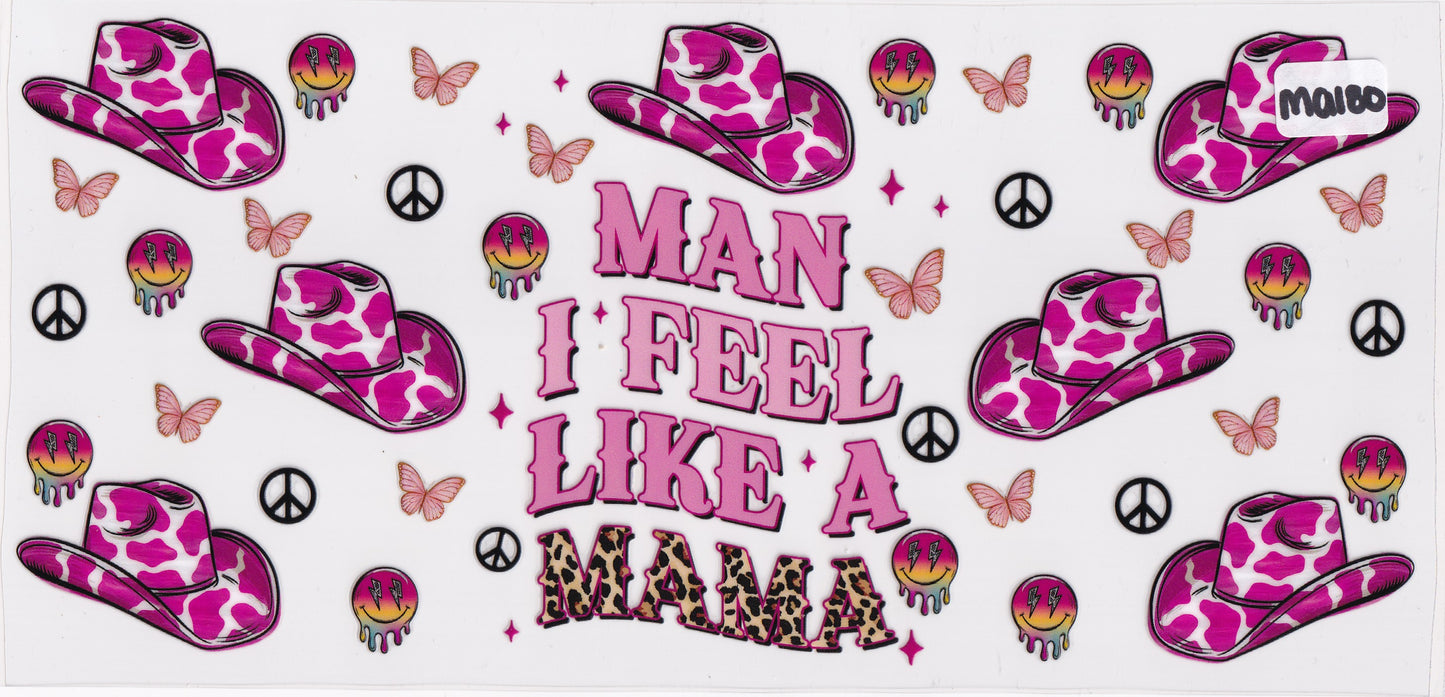 MA180 Mama Mom UVDTF Wrap