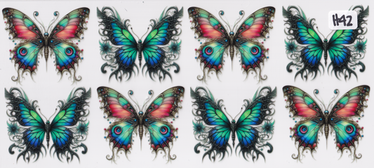H42 Butterfly UVDTF Wrap