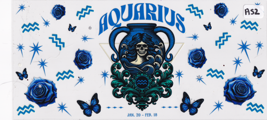 AS2 Horoscope UVDTF Wrap