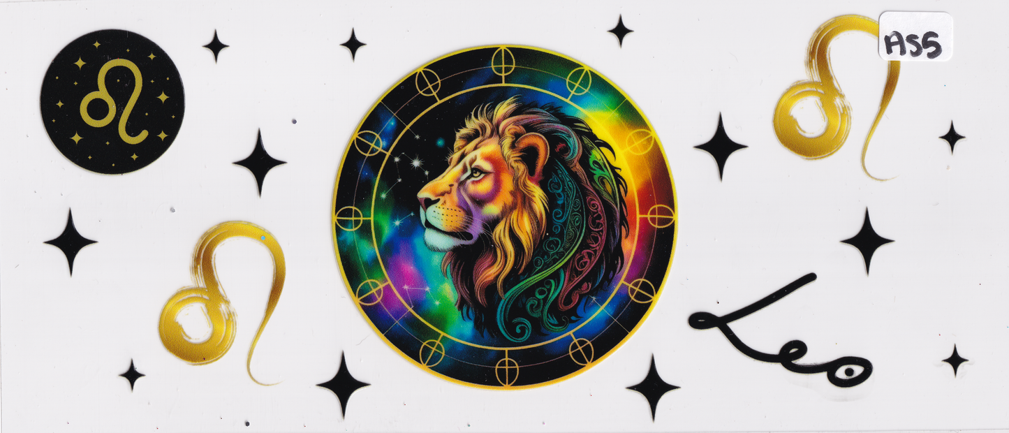 AS5 Horoscope Animal UVDTF Wrap
