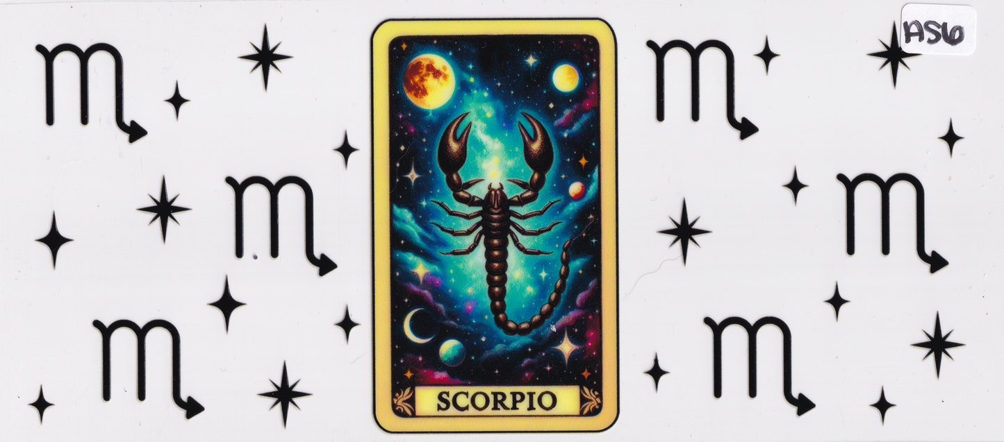 AS6 Horoscope UVDTF Wrap
