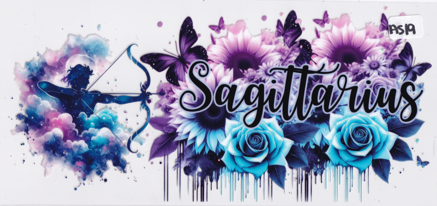 AS19 Sagittarius Horoscope UVDTF Wrap