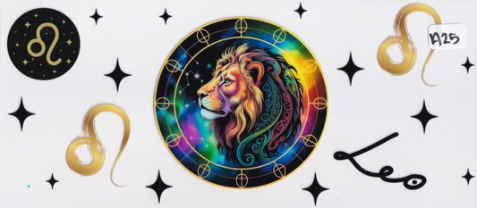 AS25 Leo Horoscope UVDTF Wrap