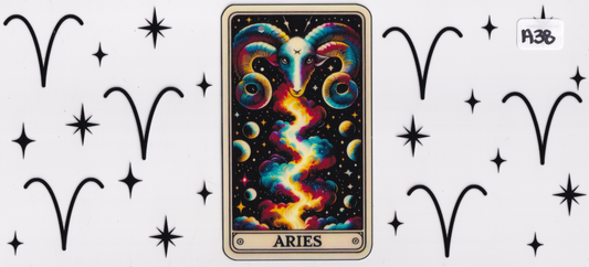 A38 Aries Horoscope UVDTF Wrap