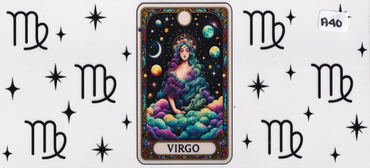 A40 Virgo Horoscope UVDTF Wrap