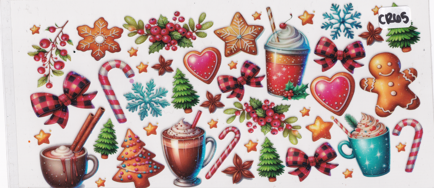 CR65 Christmas UVDTF Wrap