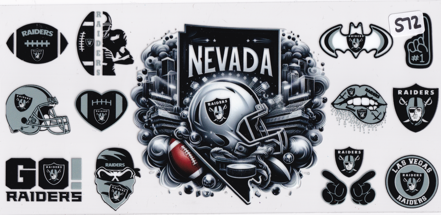 S72 Football Sports UVDTF Wrap