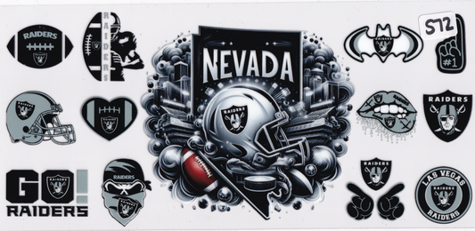 S72 Football Sports UVDTF Wrap