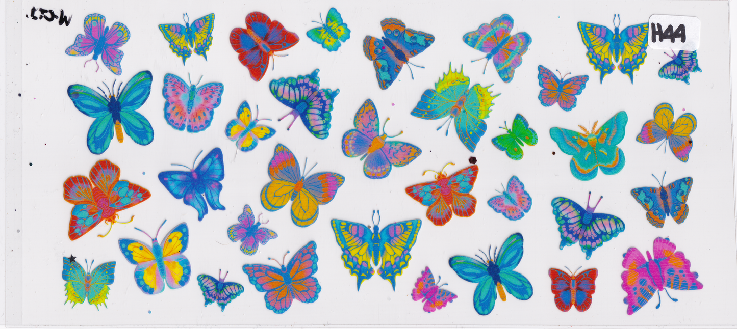 H44 Butterflys UVDTF Wrap