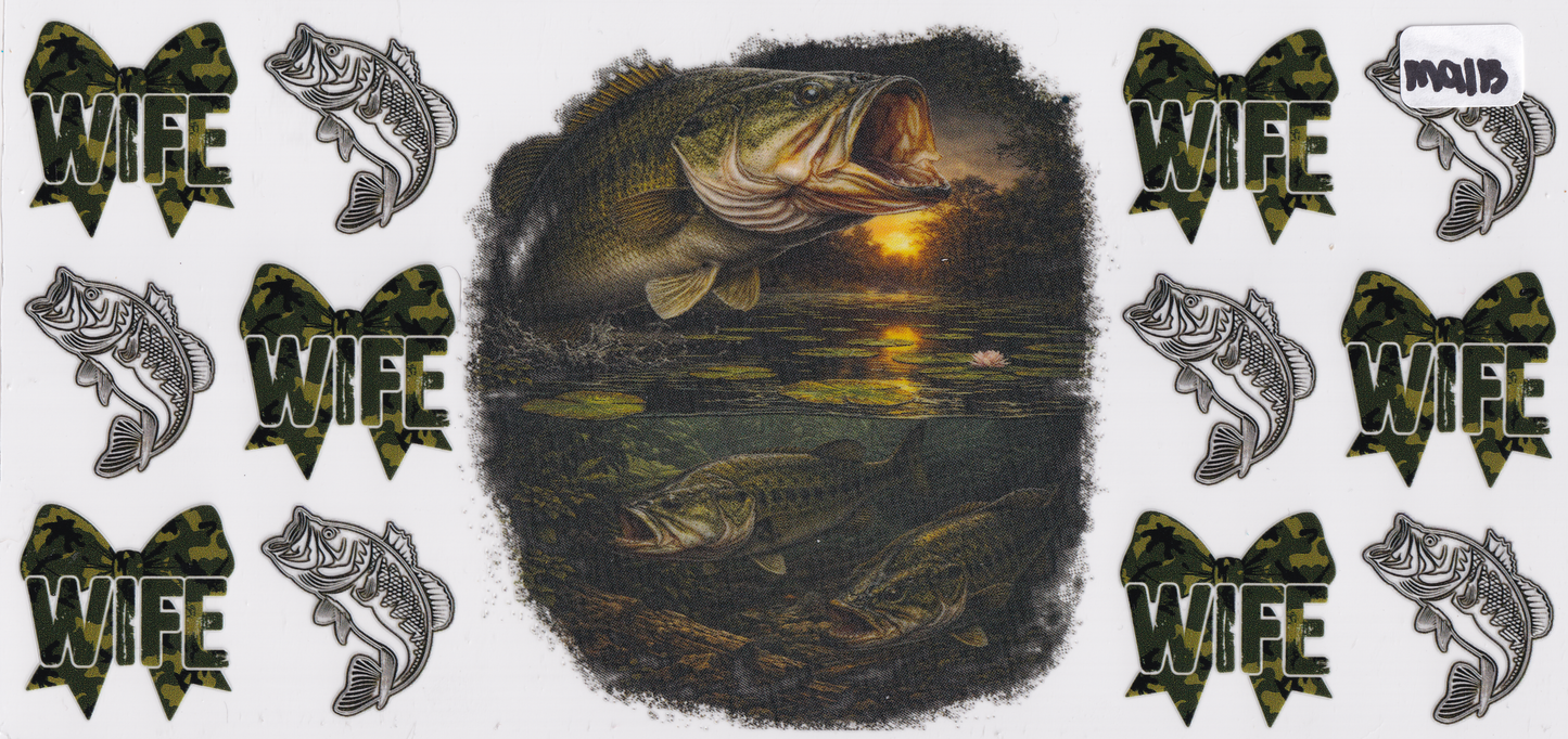 MA115 Wife Fishing UVDTF Wrap
