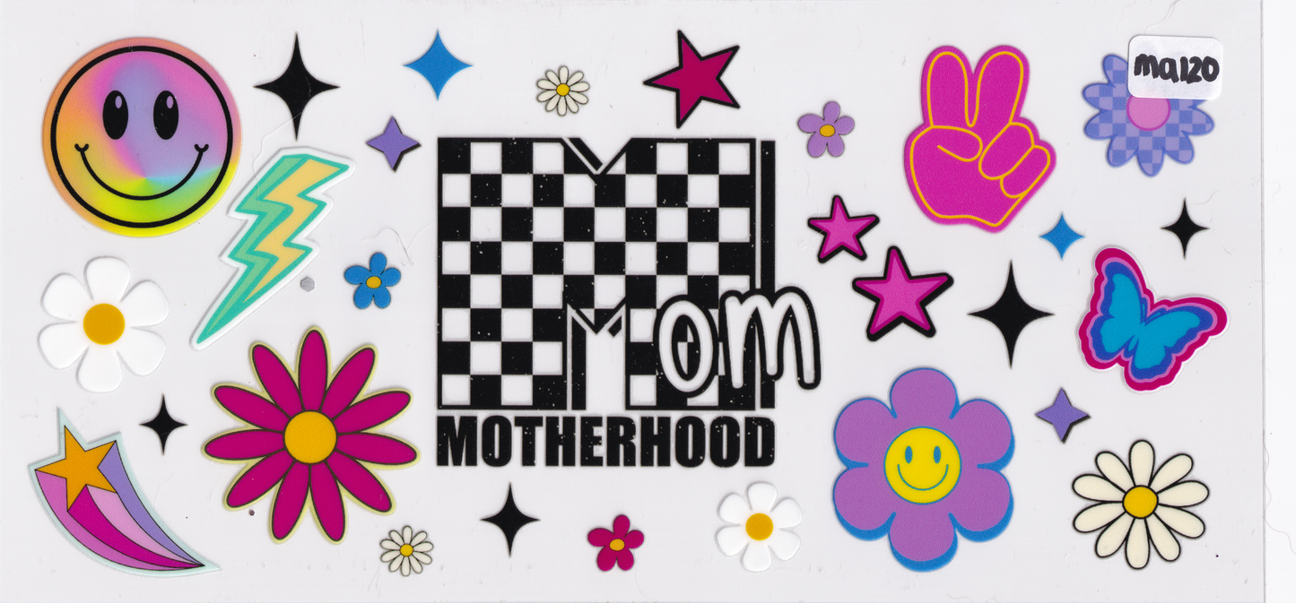 MA120 Peace Mom MTV UVDTF Wrap