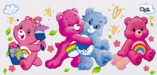CB2 Caring Bears Kids UVDTF Wrap