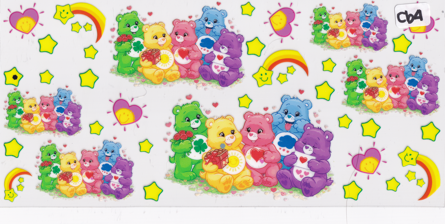 CB4 Caring Bears UVDTF Wrap