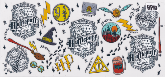 HP10 Wizard Character Book Movie UVDTF Wrap
