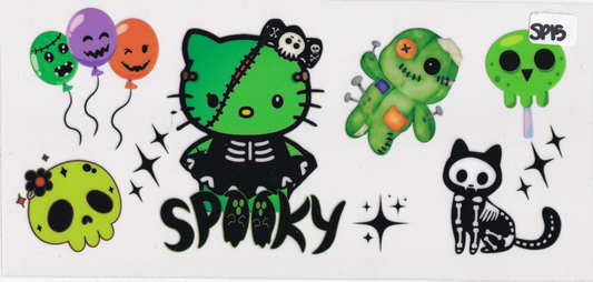 SP15 Spooky Kids Character UVDTF Wrap