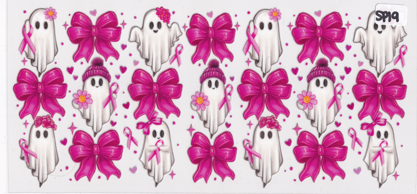 SP19 Spooky Ghost Ribbons UVDTF Wrap