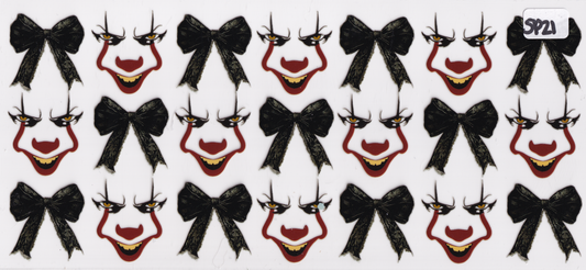 SP21 Halloween Character Ribbons UVDTF Wrap