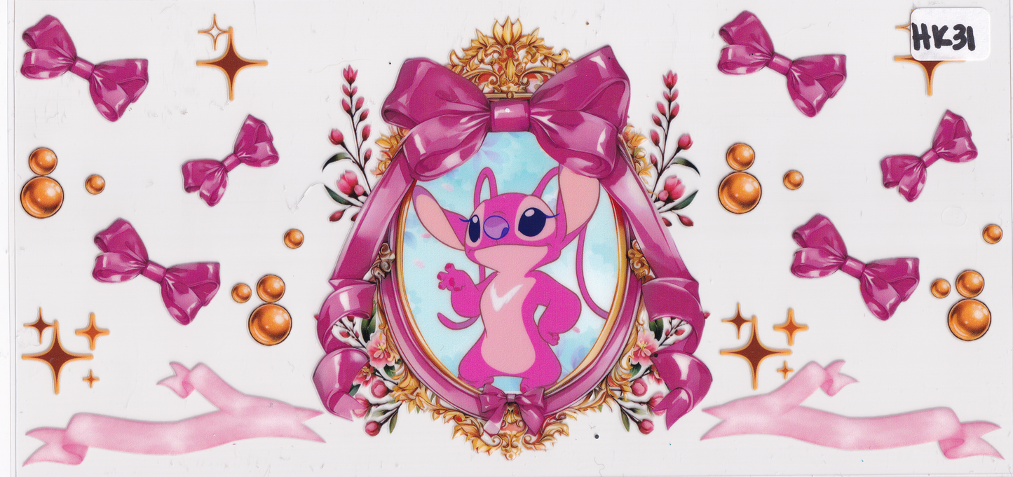 HK31 Kids Movie Character UVDTF Wrap