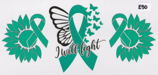 E50 Awareness UVDTF Wrap