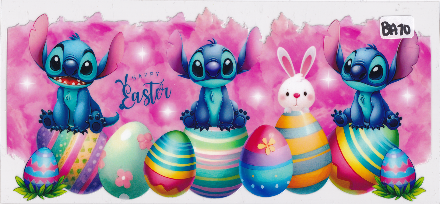 BA70 Kids Blue Character Easter UVDTF Wrap