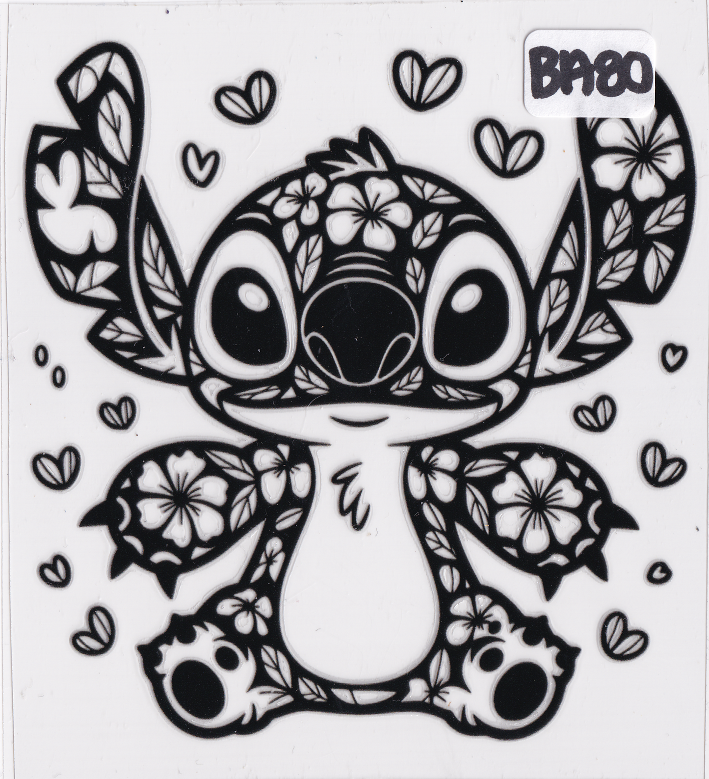 BA80 Kids Character UVDTF Wrap