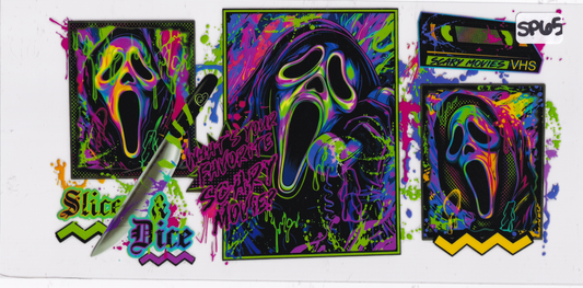 SP65 Halloween Movie Character UVDTF Wrap