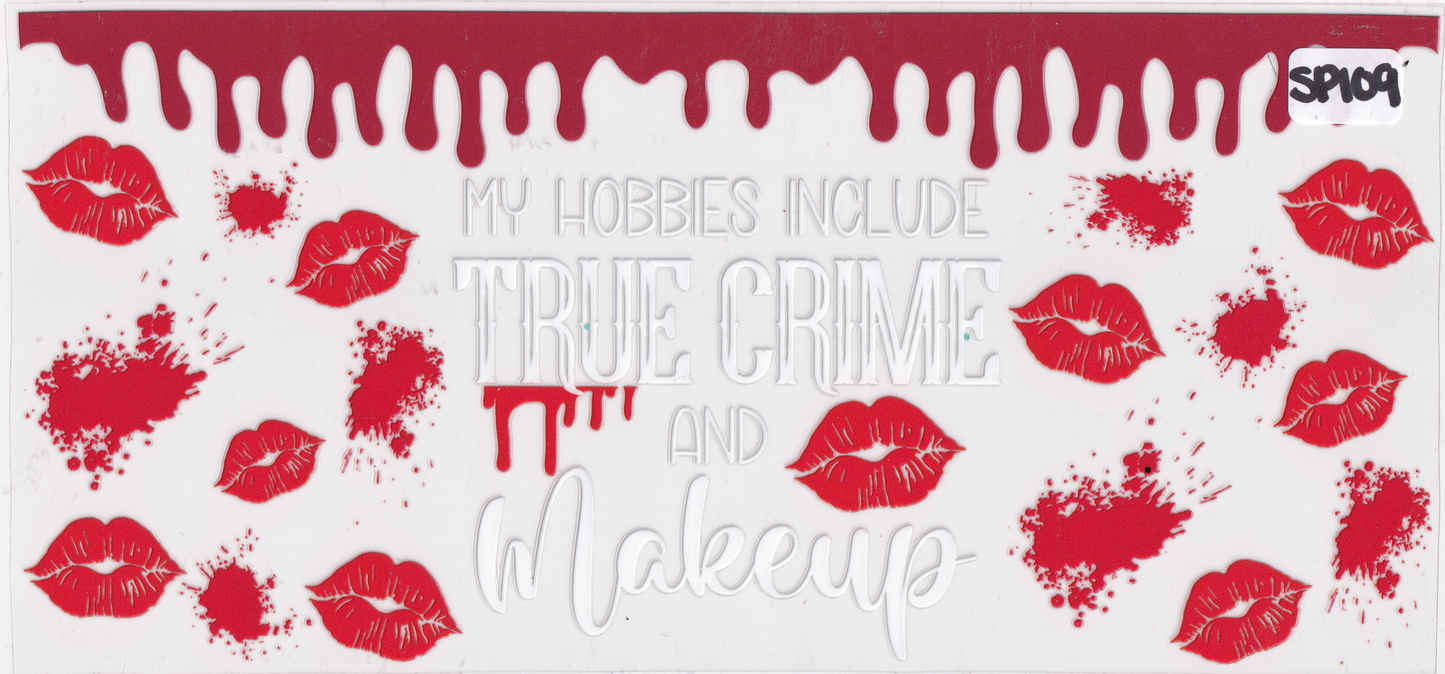 SP109 True Crime and Makeup UVDTF Wrap