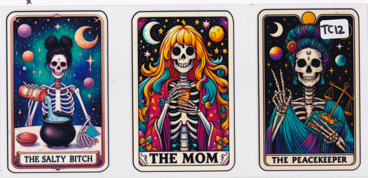 TC12 Mom Tarot Cards UVDTF Wrap