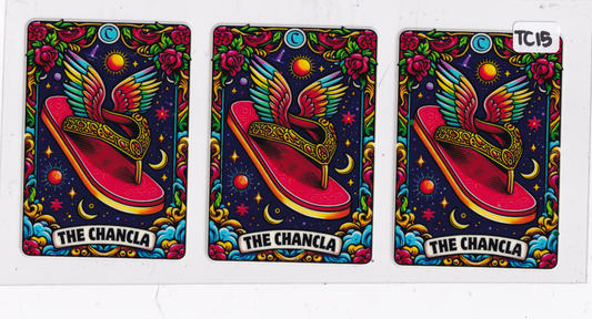 TC15 Flip Flop Tarot Cards UVDTF Wrap